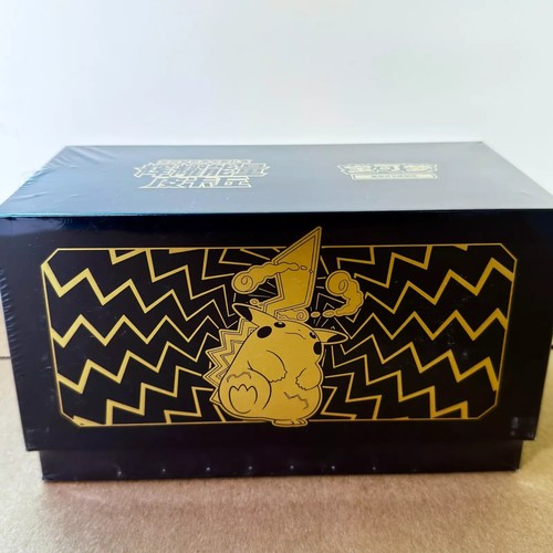 Black Gold Sparkling Energy ETB(Pikachu) Pokemon Chinese Sealed Gift Box CS4.1C