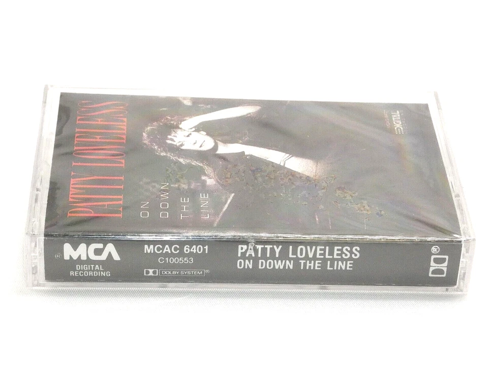 ON DOWN THE LINE by PATTY LOVELESS (Cassette, May-1990, MCA Records) NEW SEALED - Image 2 of 4