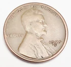 1925 S Lincoln Wheat Cent / Penny   *F - FINE*    **FREE SHIPPING**