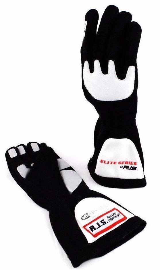 RJS RACING SFI 3.3/1 ELITE CONDUCCIÓN CARRERAS GUANTES NEGROS TALLA PEQUEÑA 600030118 Foto 2 de 4