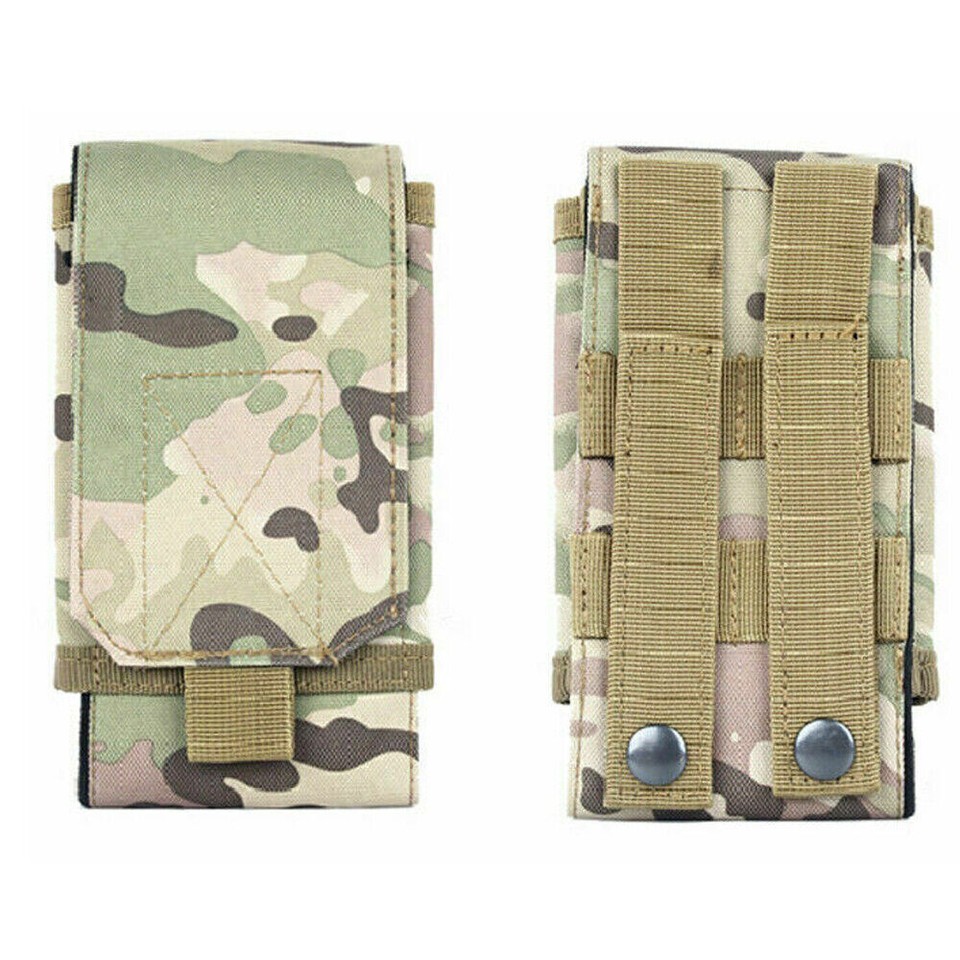 Urvoix Black Army Camo Molle Bag for Mobile Phone Belt Pouch Holster