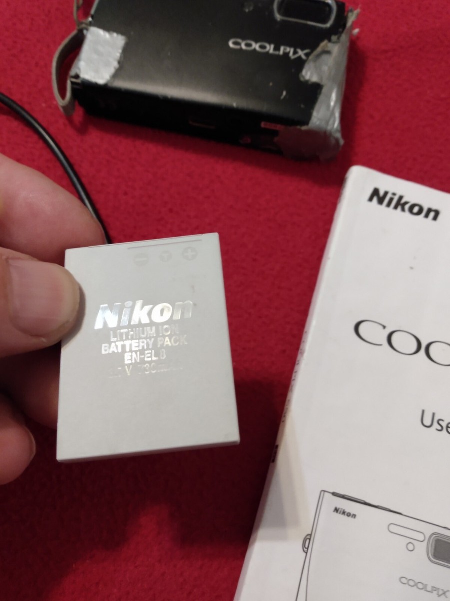 Nikon Coolpix S50 Digital Camera w/Zoom Nikkor 6.3-18.9mm VR Lens