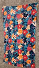 Disney Stitch The Big One Throw Blanket 5 Ft X 6ft Hawaiian Tropical Bed Hula