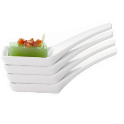 ASA Apero Löffel 4er Set Aperitiflöffel Servierlöffel Löffel Keramiklöffel Neu