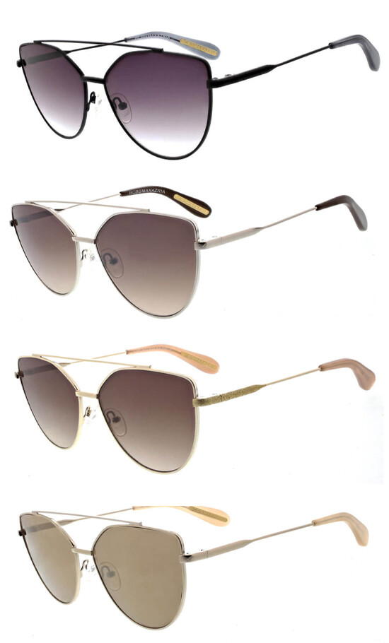 BCBGMAXAZRIA Women's Cat Eye Aviator Sunglasses - BA4021 | eBay
