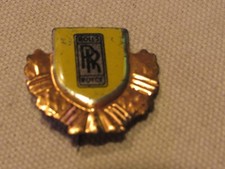 Vintage 1960-1970's Rolls Royce Automobile Car Metal Lapel Hat Stick Pin A6m