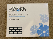 Creative Memories Building Bricks Decorative Border Punch Rare Never Released