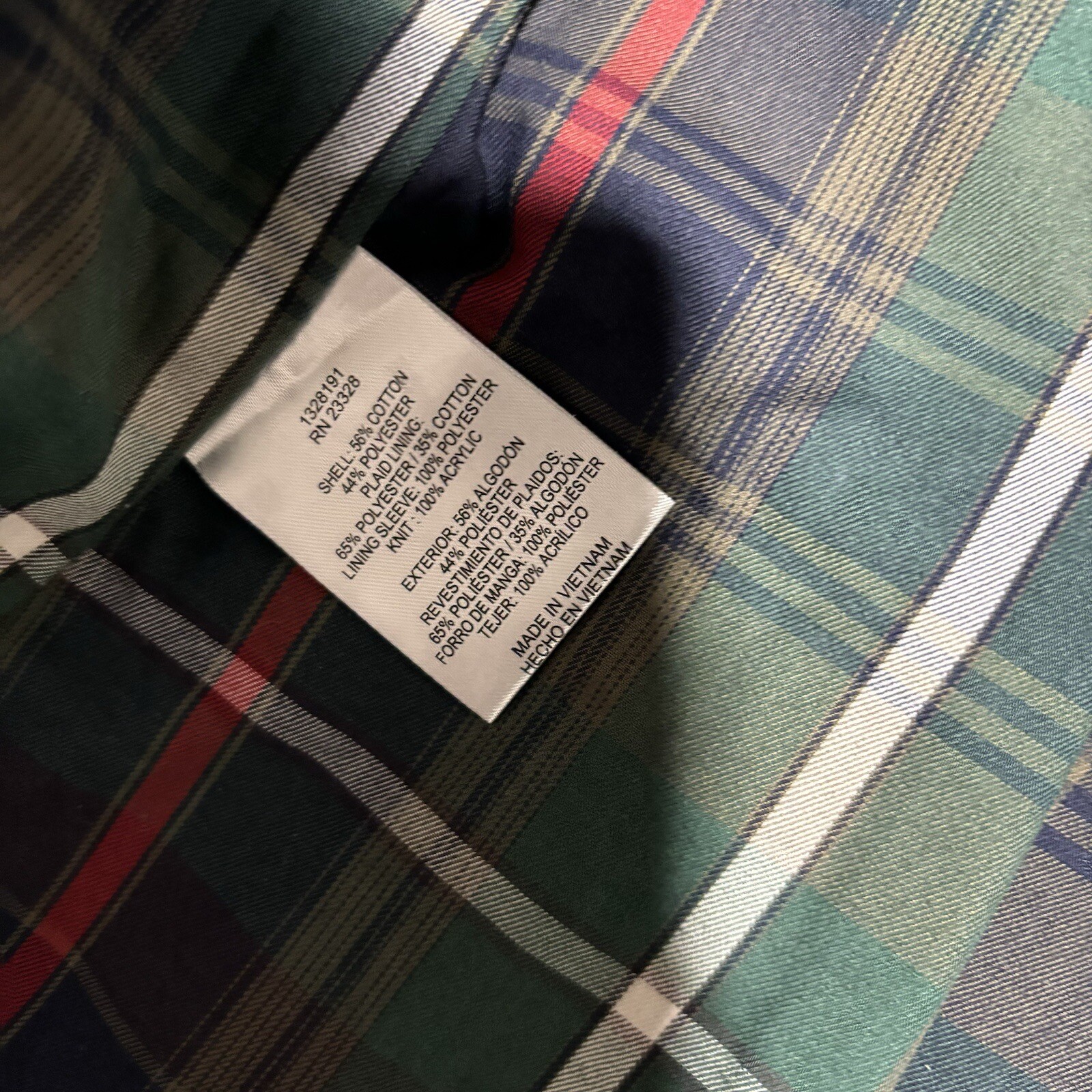 Pendleton Jacket Women's Large Blue Full Zip Long… - image 10