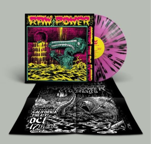 Raw Power – Screams From The Gutter LP Splatter Vinyl F.O.A.D. Splatter Vinyl - Imagen 2 de 2
