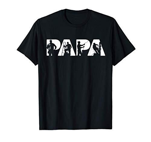 Maglietta Papà Elettricista | Regalo per Padre Eroe del Lavoro 100% Cotone