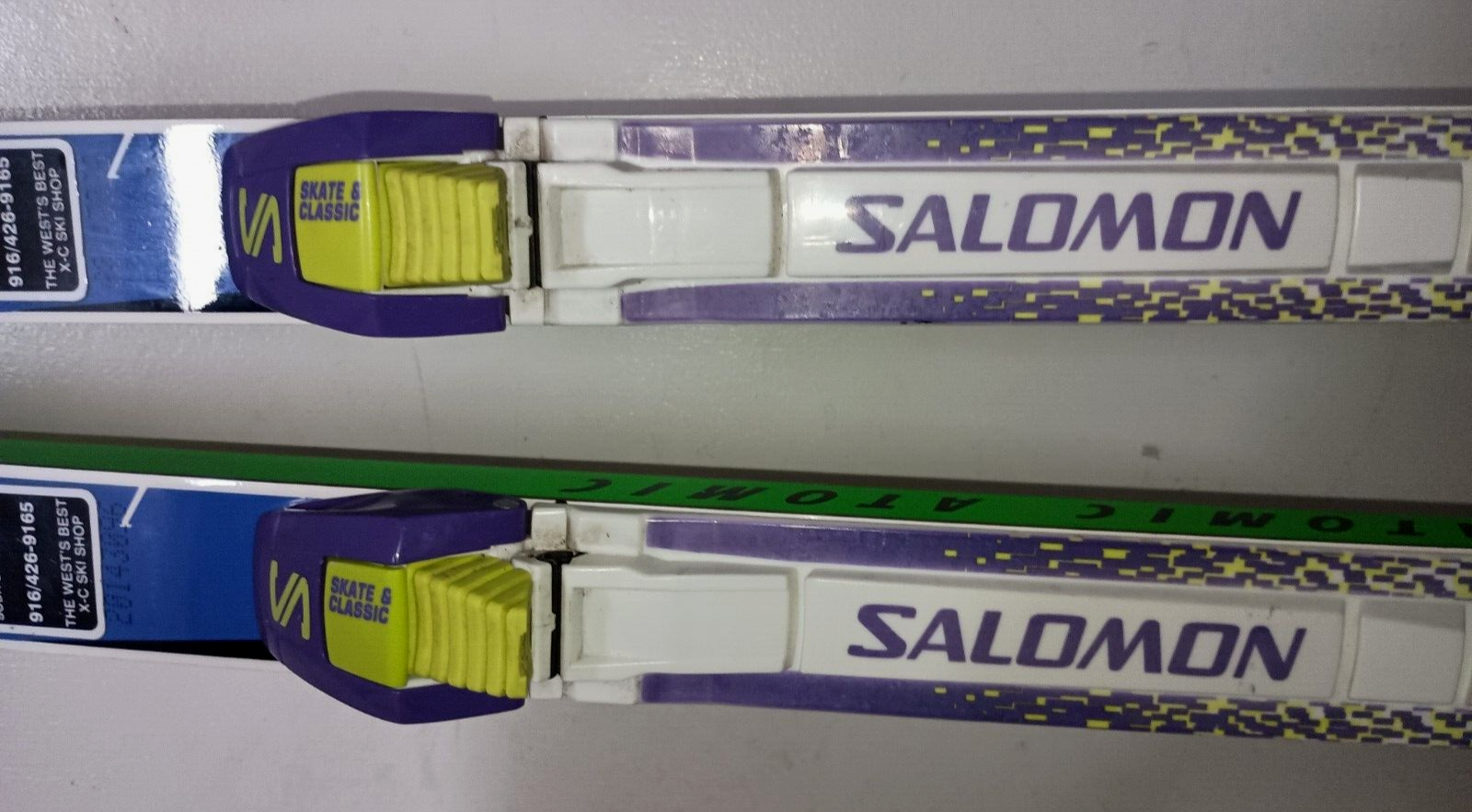 Sci da fondo Salomon senza cera ARC Tricone G 190 anni