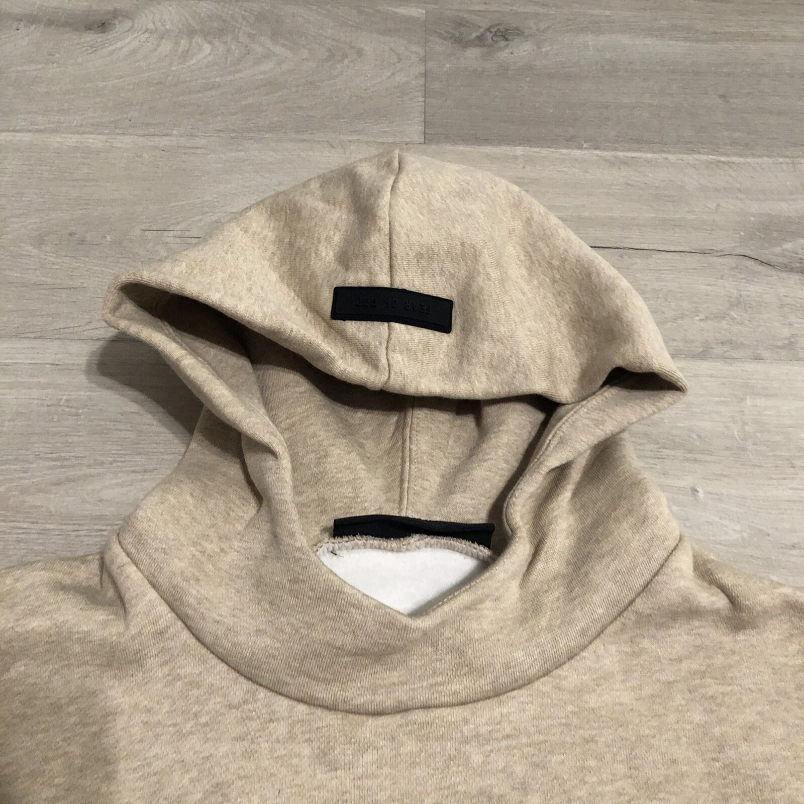 Felpa con cappuccio Fear Of God FOG Essentials G Heather Pullover XS