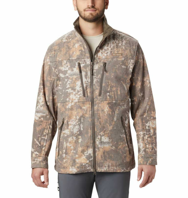 NWT $140 Columbia PHG Gallatin Lite Wool Hunting Jacket Timberwolf