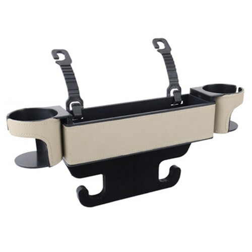 Car for Seat Organizer Storage Box Rear for Seat Console Side Pocket with Cup Ho - Photo 17/18