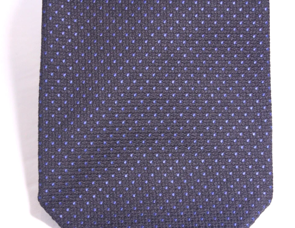 Lote de 2 Corbatas Harold Powell 100% Seda Azul EE. UU. Foto 3 de 4