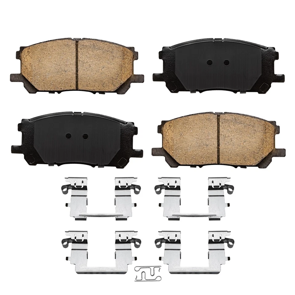 Pastilla de freno delantera de cerámica para Lexus RX330 RX350 RX400h 2006 2007 Toyota Highlander Foto 4 de 4