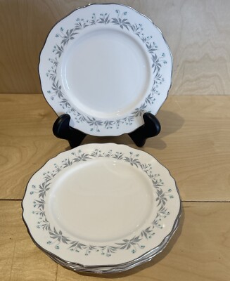 Spode Loralie Fine Bone China Salad Plates 7/8” England Discontinued 