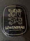 Lowenbrau Light & Dark Special Beer Advertising Sign Black Gold Plaque Vintage — photo 1