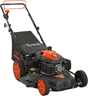 22'' 201Cc 6-Speed Self-Propelled Gas Lawn Mower - 3-in-1 Black YG2860