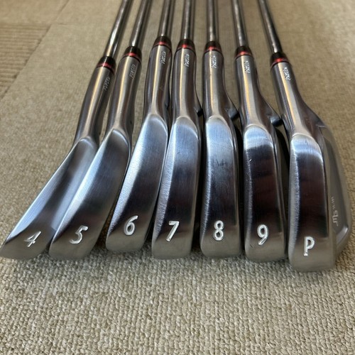 Super Rare Shaft Design Tuning TC-101 Iron Set 4-P Miura Giken Modus 105 S - Picture 4 of 8