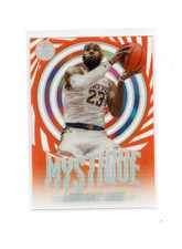 2019-20 Panini Illusions Orange Mystique #7 LeBron James Acetate Insert