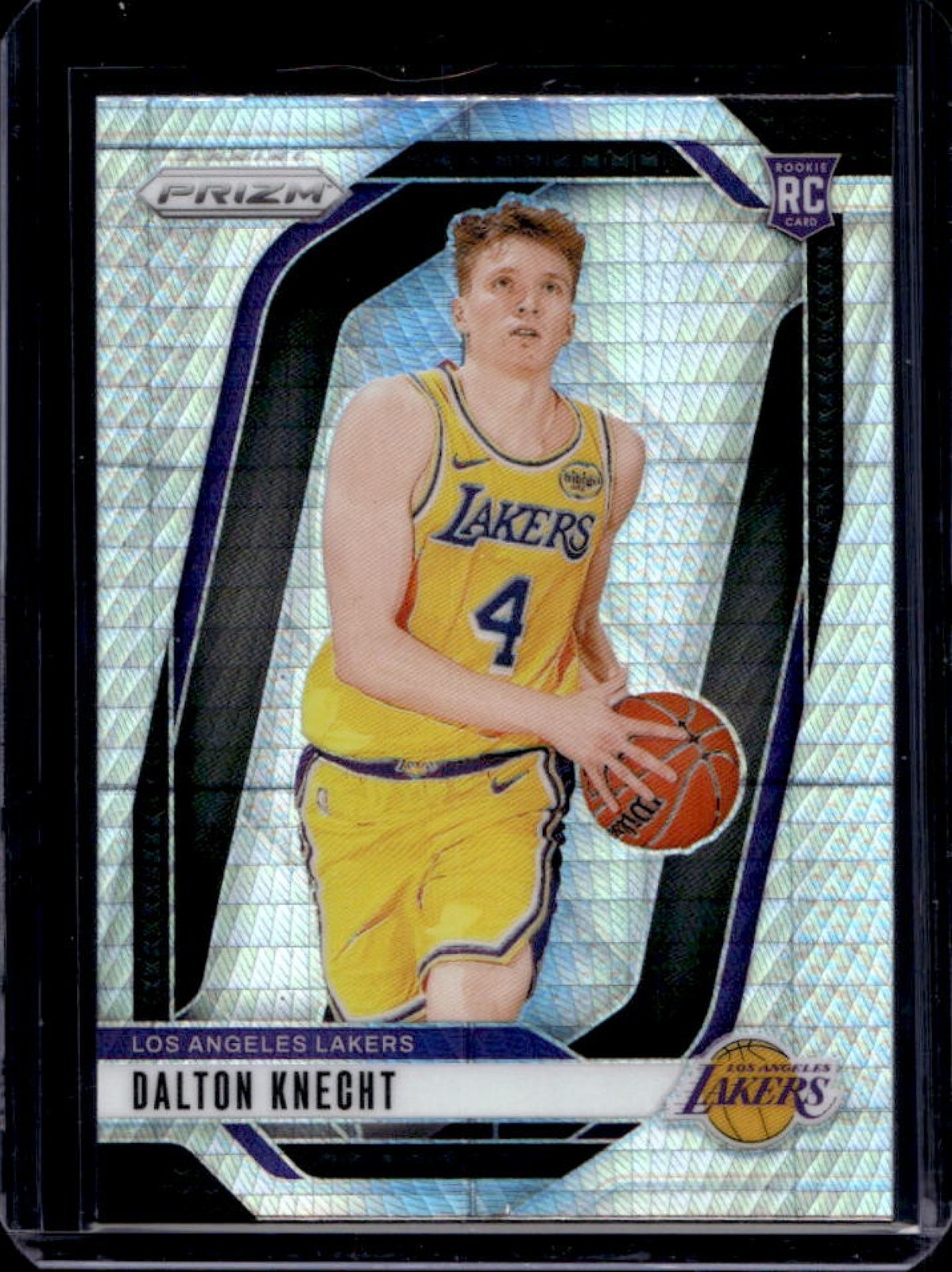 2024-25 Prizm Dalton Knecht RC Hyper Rookie #238 Lakers
