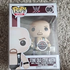 Funko Pop! WWE Stone Cold Steve Austin Vinyl Figure #05 GameStop Exclusive