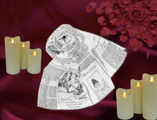 Bram Stoker Dracula Scarf / Literary Print / Vampire Scarf / Dark Academia Gifts