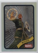 2025 Topps Chrome Marvel Comics Refractor Wong #86 7c2