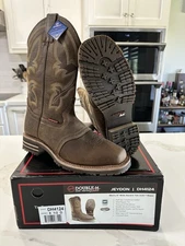 Double-H Boots Men's 11” Jeyden Composite Toe Waterproof ICE Roper DH 4214 