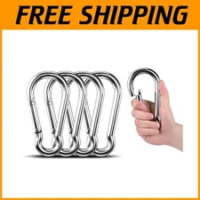 Large Spring Snap Hooks, 304 Stainless Steel