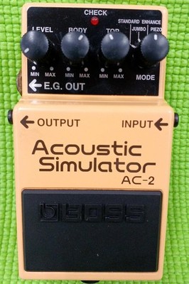 BOSS AC-2 Acoustic Simulator Effektpedal gebraucht
