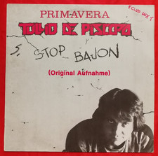 TULLIO DE PISCOPO - STOP BAJON - 12" MAXI SINGLE VINILE 45 RPM DISCO MIX ANNI 80