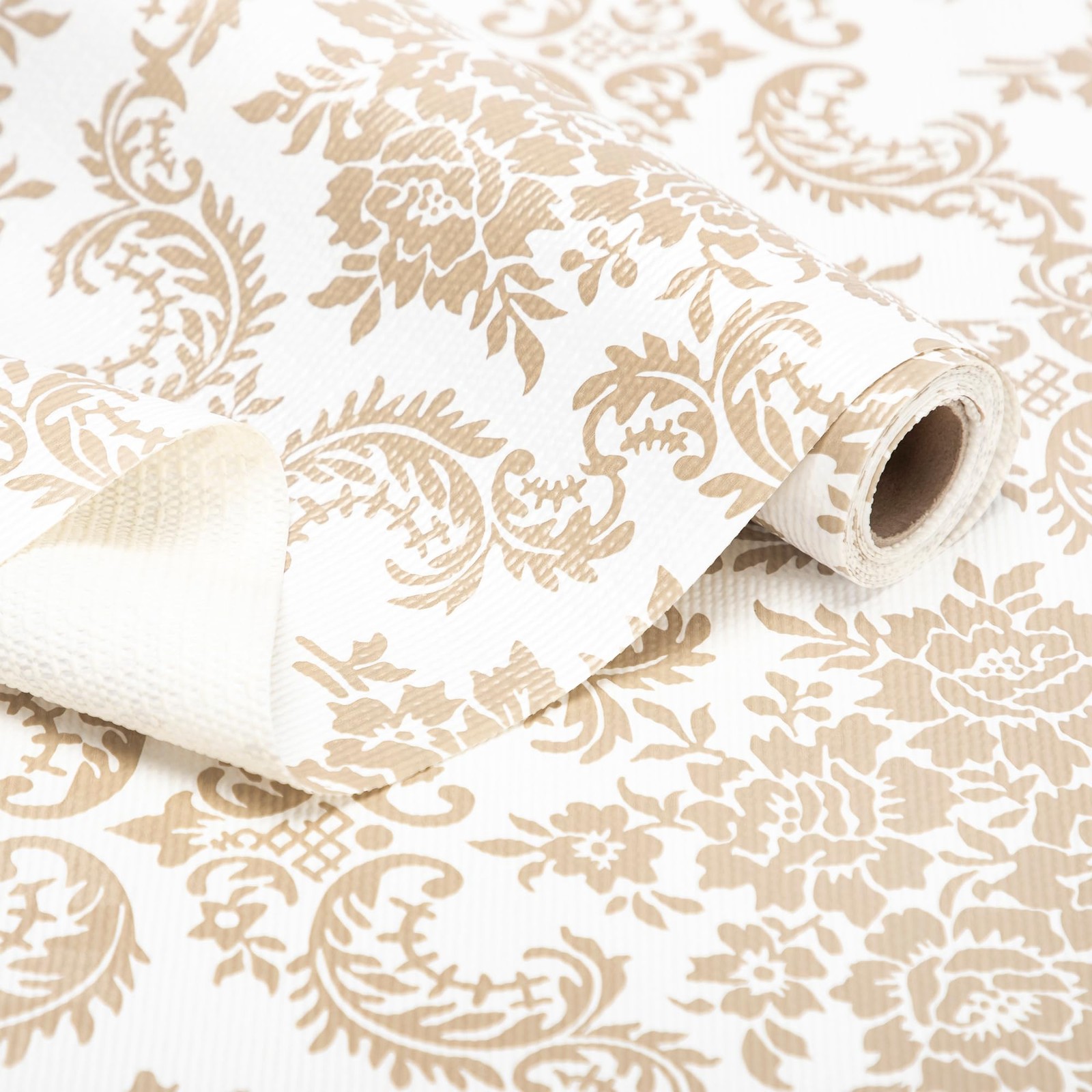 Cabinet Liner, 18 Inch x 8 Feet Shelf Paper for Kitchen Cabinets Non Adhesive...-image