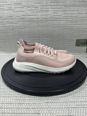 Skechers Shoes Womens Size 9 Us Emma Knit Soft Toe Work Rose Slip Resistant