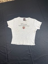 Vintage 2000 Harley-Davidson Sturgis Black Hills Rally 60th Baby Tee Size S