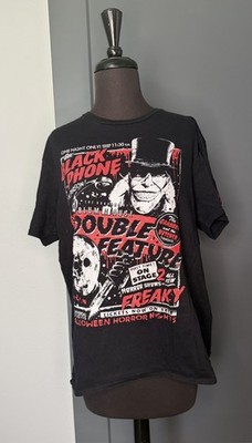Halloween Horror Nights Orlando 2022 Black Phone Freaky Blum House Tee Adult L