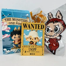 POP MART Labubu The Monsters x One Piece Figure Toy Doll - USOPP