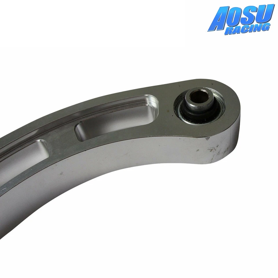 For 02-06 08-17 Mitsubishi Lancer Adjustable Bearing Rear Camber Arm Kit Silver - Image 4 of 4