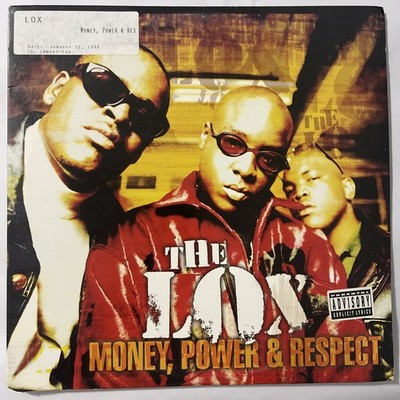 The Lox -Money, Power & Respect-Gold Stamp-PROMO-RARE 1st Pre-1998-2xLP-EXPLICIT