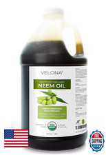 velona Neem Oil USDA Certified Organic - 64 Fl Oz  100 Pure and Natural Carrie