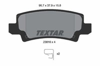 1 X Bremsbelagsatz BremsbeläGe Textar 2381601 FüR Toyota