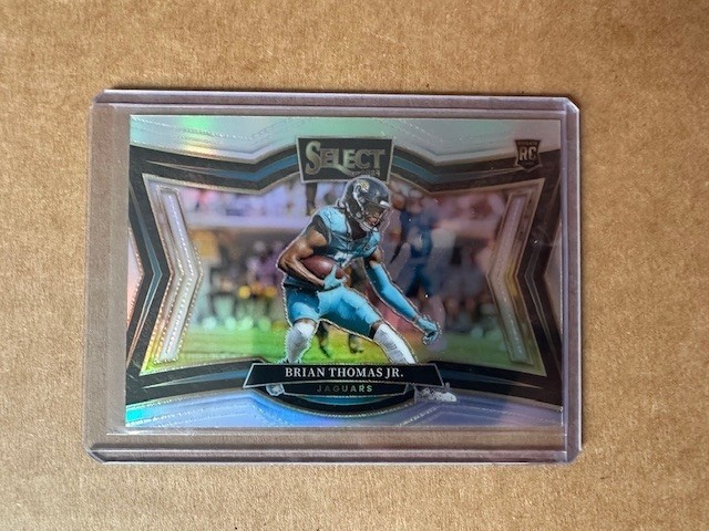2024 Panini Select Brian Thomas Jr. #412 Field Level Silver Prizm Rookie RC Jags