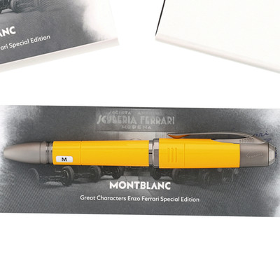 Montblanc Great Characters 2025 Enzo Ferrari Giallo Modena Füller ID: 130661 NEU