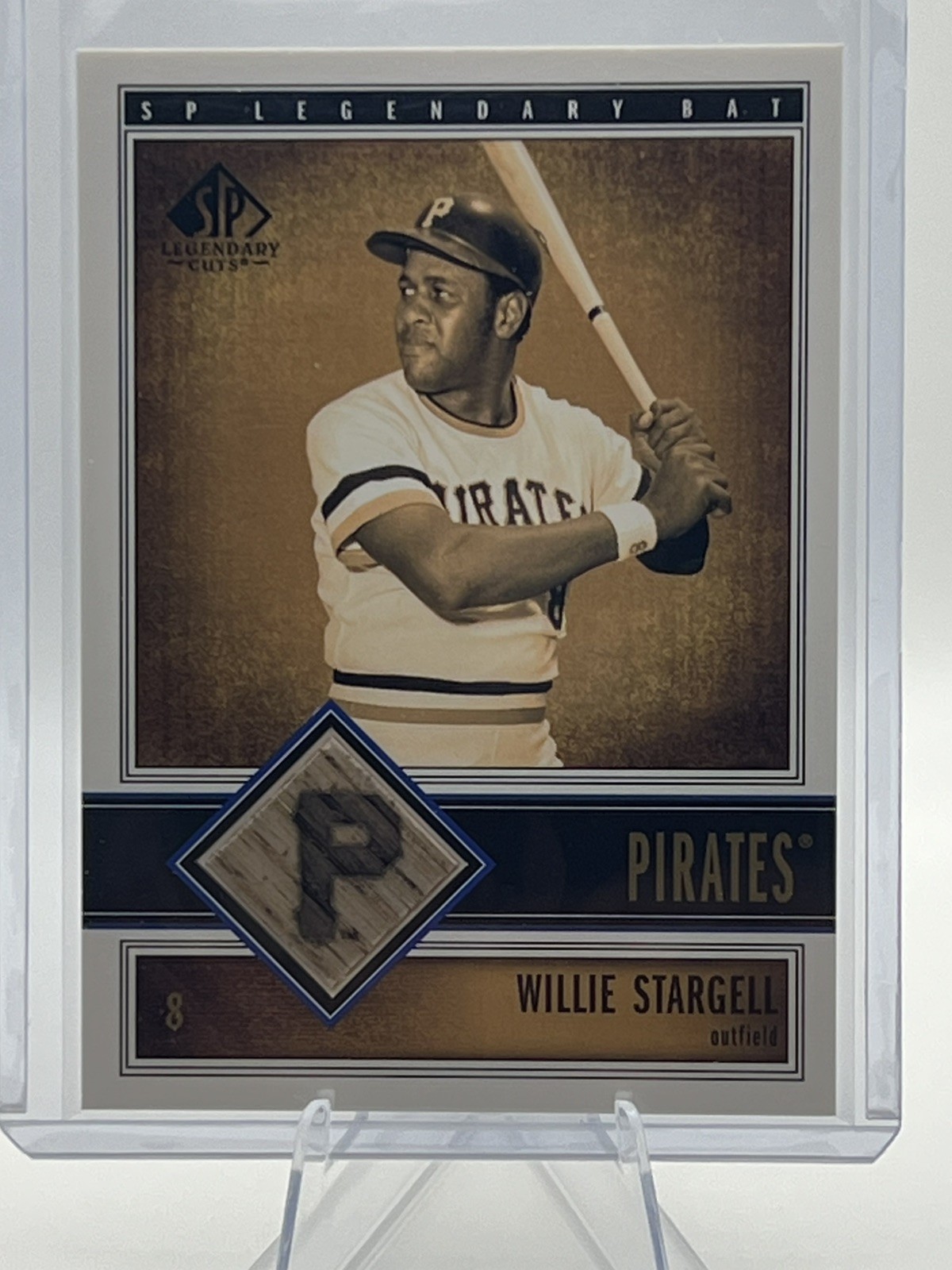 Willie Stargell #B-WST 2002 SP Legendary Cuts Baseball Game Bat