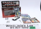 Prowl W/BOX 100% Complete 1984 Vintage G1 Transformers Action Figure