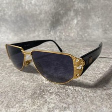 Givenchy Gold Frame Sunglasses 4G Logo Excellent Condition Auth