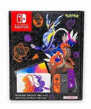 EMPTY Switch Box Only Nintendo Pokemon Scarlet and Violet OLED Console