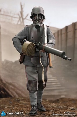 Dragon In Dreams DID WWI German Arthur MG08 Gunner D11015 im Maßstab 1:6