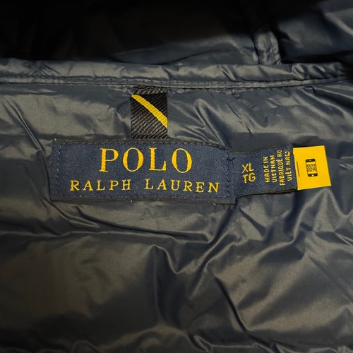 Polo Ralph Lauren Packable Puffer Jacket Gr. XL Hooded Navy - Bild 5 von 8